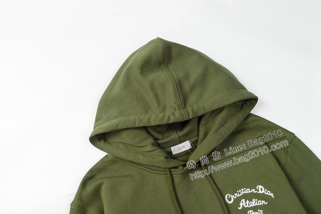 Dior專櫃迪奧2023FW新款鎖鏈刺繡連帽衛衣 男女同款 tzy3019